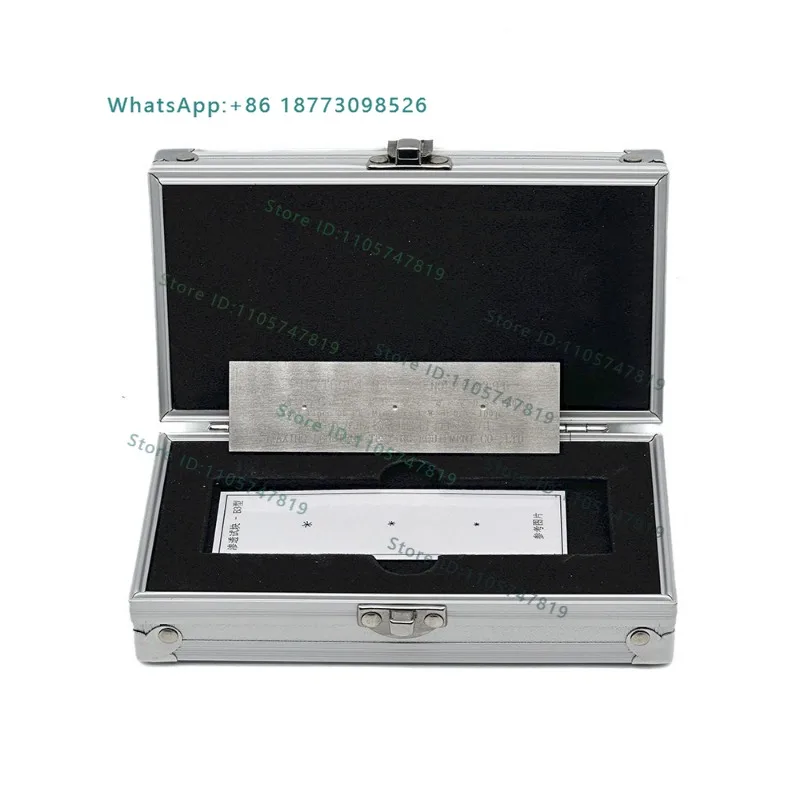 B3 Stainless Steel 3-point Test Block Inspection Standard Test Block