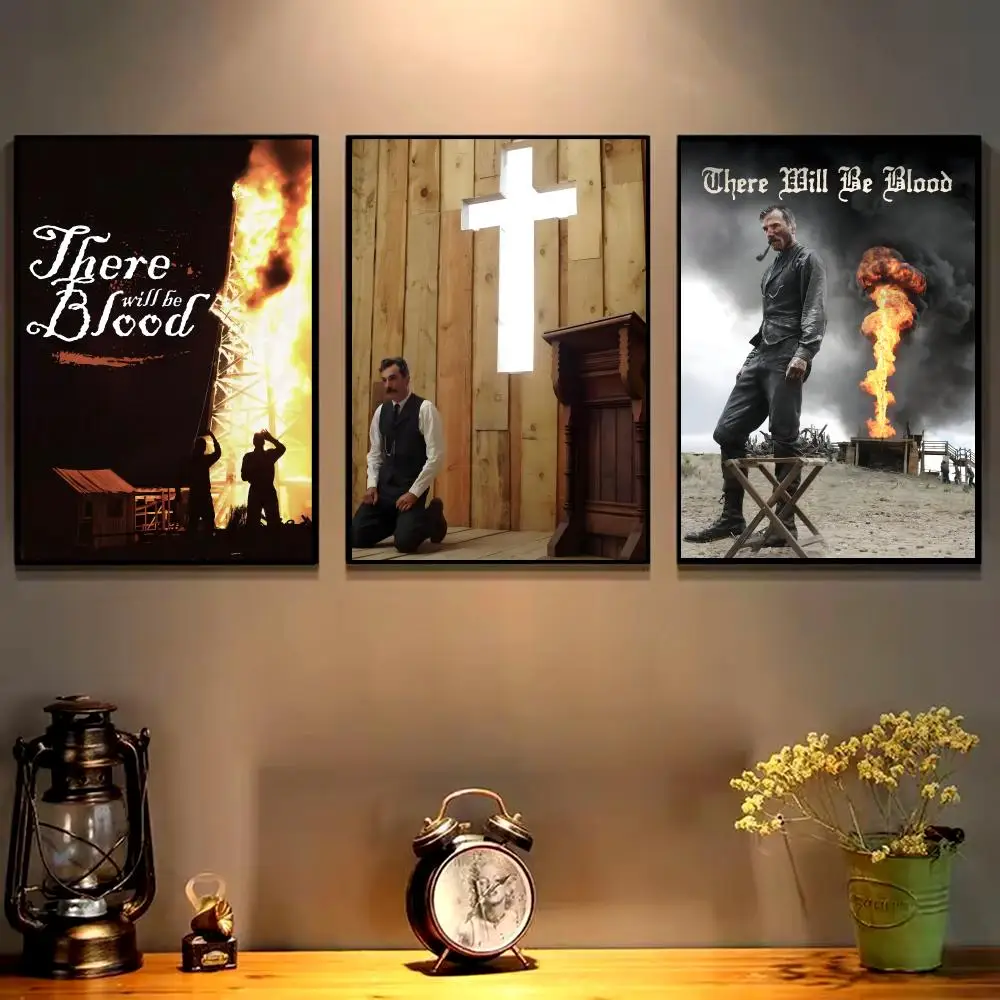 Feature film Will Be B-bloodS Poster HD art sticky wall waterproof home living room bedroom bar aesthetic decoration