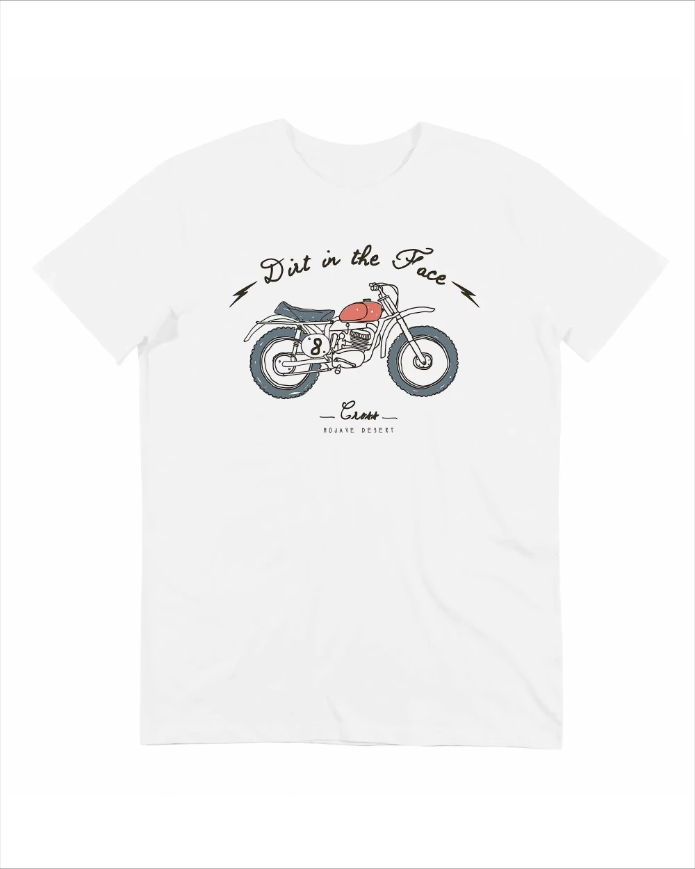

Cross - Moto Graphic Printing Summer Luxury Brand Cotton Men's and Women's T-Shirts Short Sleeves Street Fashion Clothing