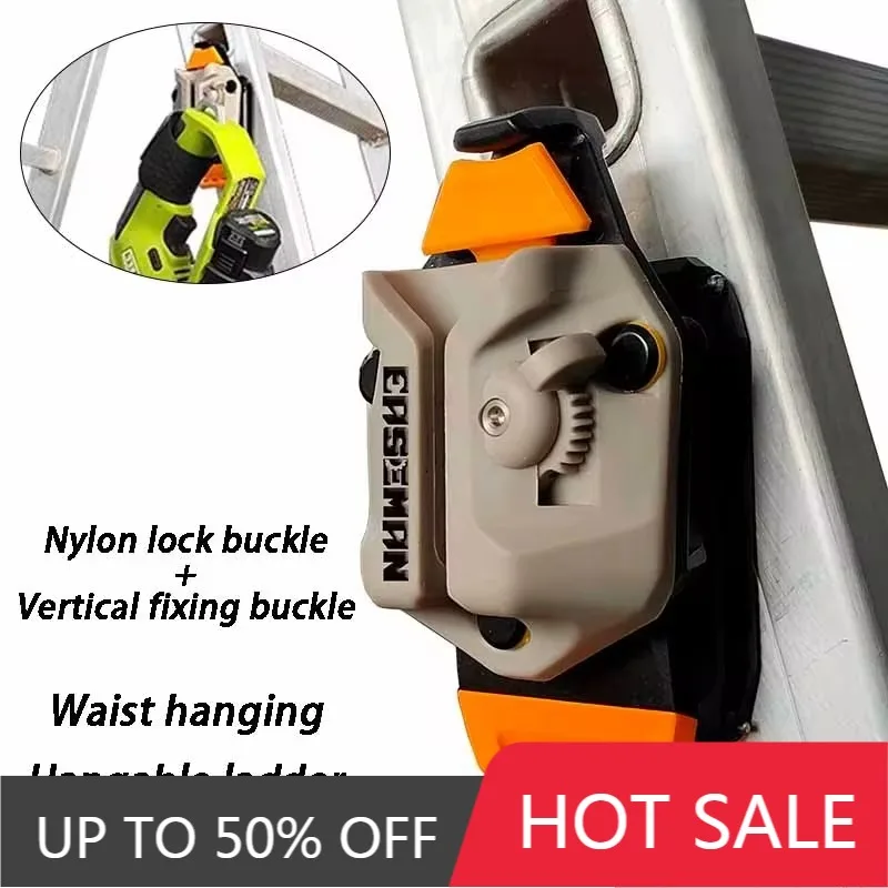 Portable Electric Drill Quick Hanging Multifunctional Tools Organizer Tie Straps Waist Tool Storage DIY Modification Ball Head