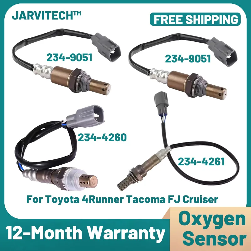 

Upstream 234-9051 Downstream 234-4260 234-4261 Oxygen O2 Sensor for Toyota 4Runner Tacoma 2005-2006 FJ Cruiser 4.0L 2007 Lambda