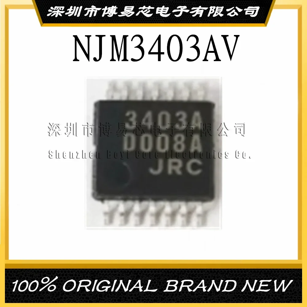 

NJM3403AV JRC3403A TS14 Package, Quality Assurance Evaluation board