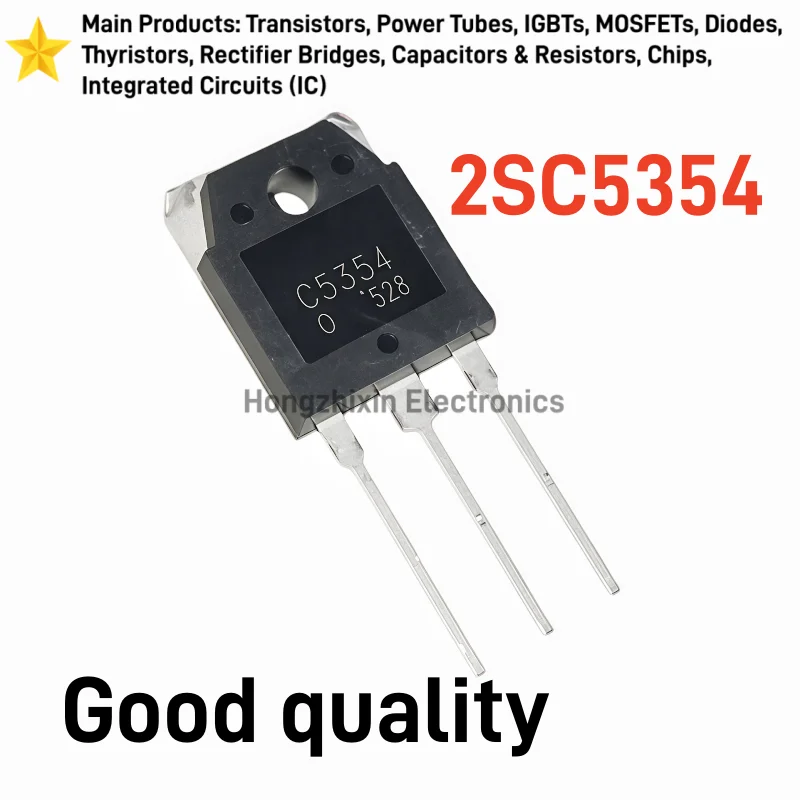 10PCS New 2SC5354 C5354 TO‑3P NPN Power Transistor 800V 5A High Voltage Switching Triode Electronic Components In Stock