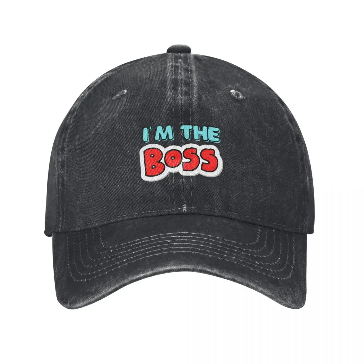 I'M The Boss Baseball Cap Visor New Hat Male Women's