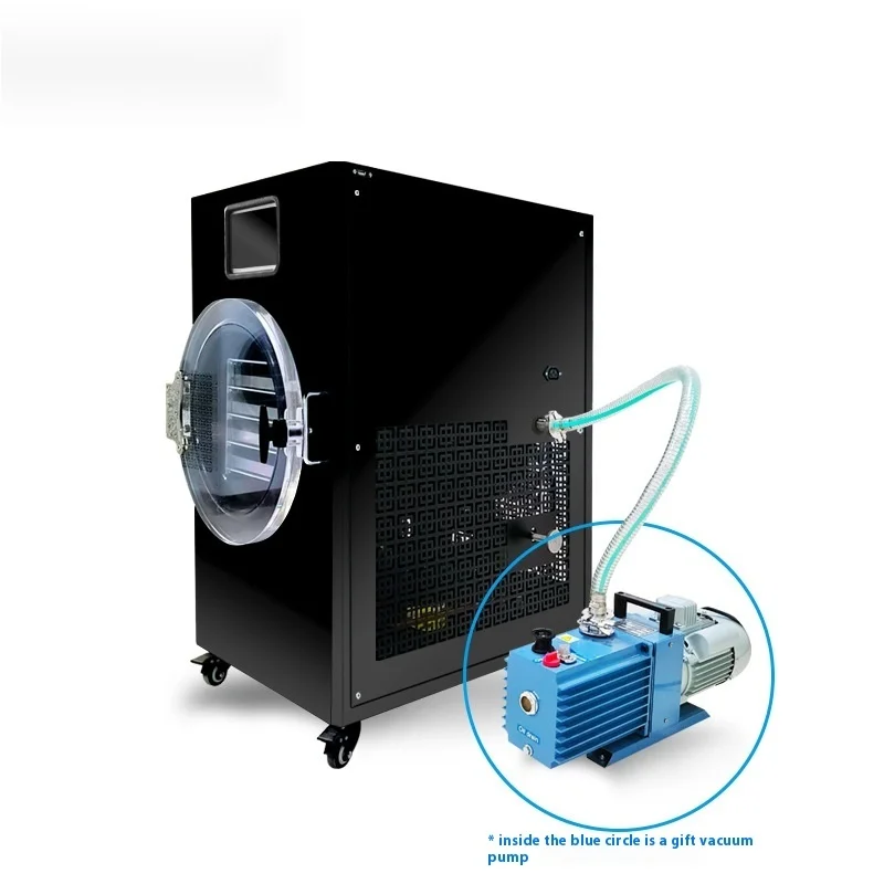 Small Vacuum Dryer For Home Use, Fruits, Vegetables, Pet Food, Freeze Drying Machine, Laboratory Instrument