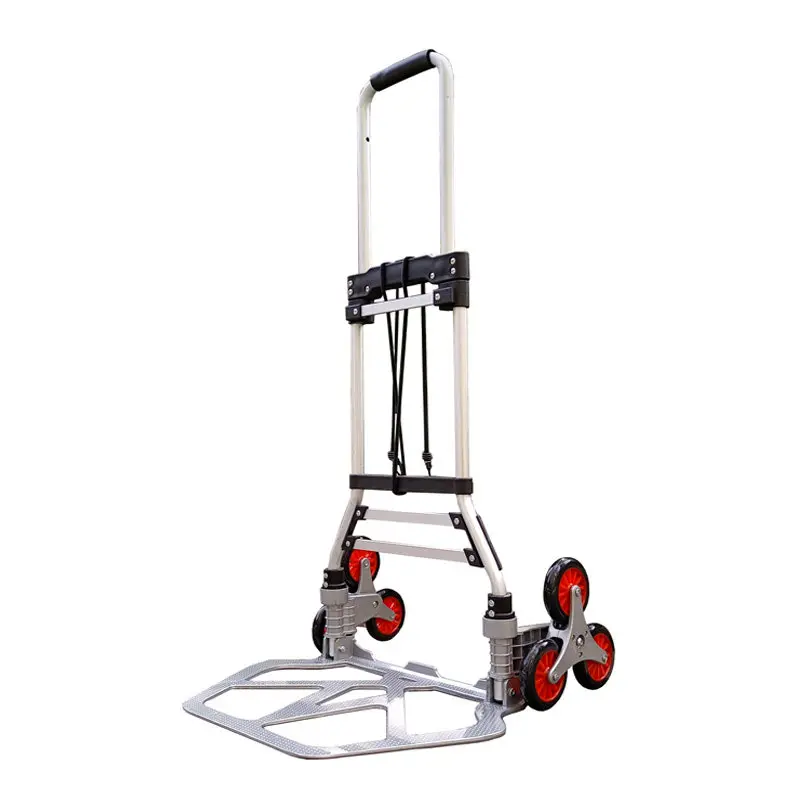 For Folding, Portable, Stair-climbing Cart, Hand-pushed Truck, Home Shopping, Grocery Shopping, Luggage, Small Trailer.