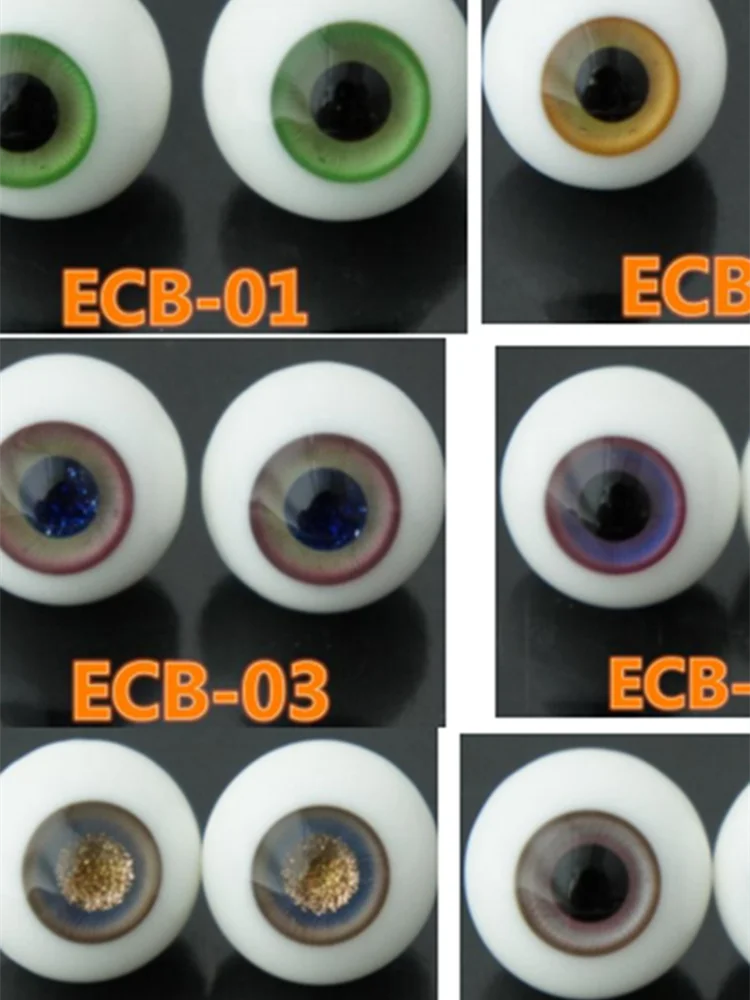 

ECB Series Doll Eyeballs Pretty BJD Glass Eyes Размер 6 мм 8 мм 10 мм 12 мм 14 мм 16 мм 18 мм 20 см круглые глаза с ручкой ручной работы