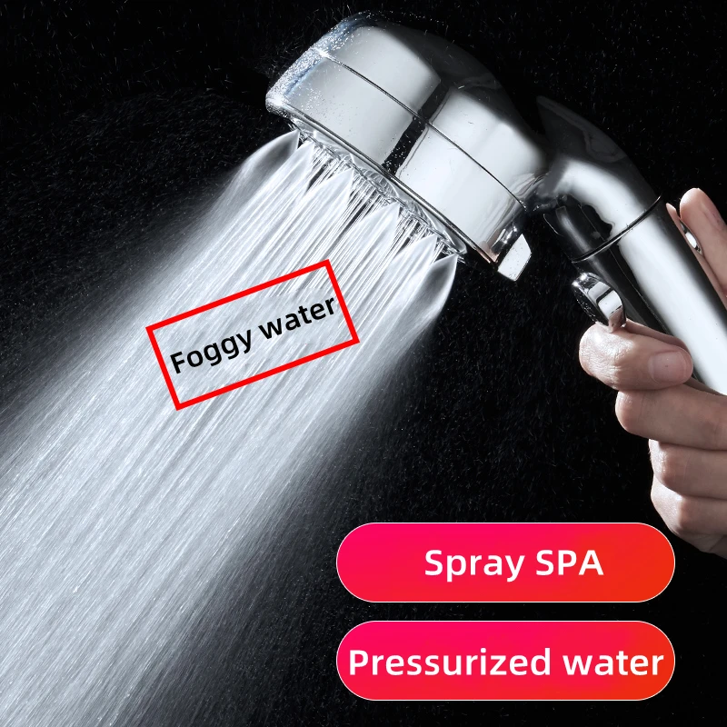 SPA rain shower head hand shower Multifunction adjustable shower high pressure shower head water saving spa shower head