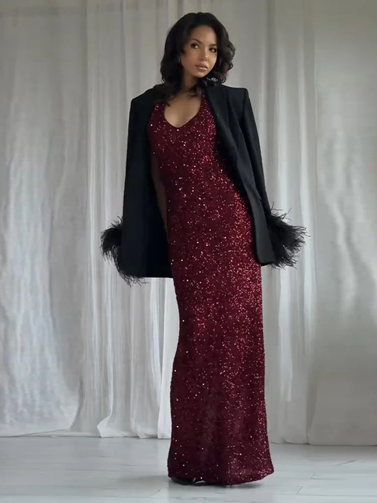 Thumbnail 4 - #47 Discounted Womens Sequin Party Dress Worth Buying