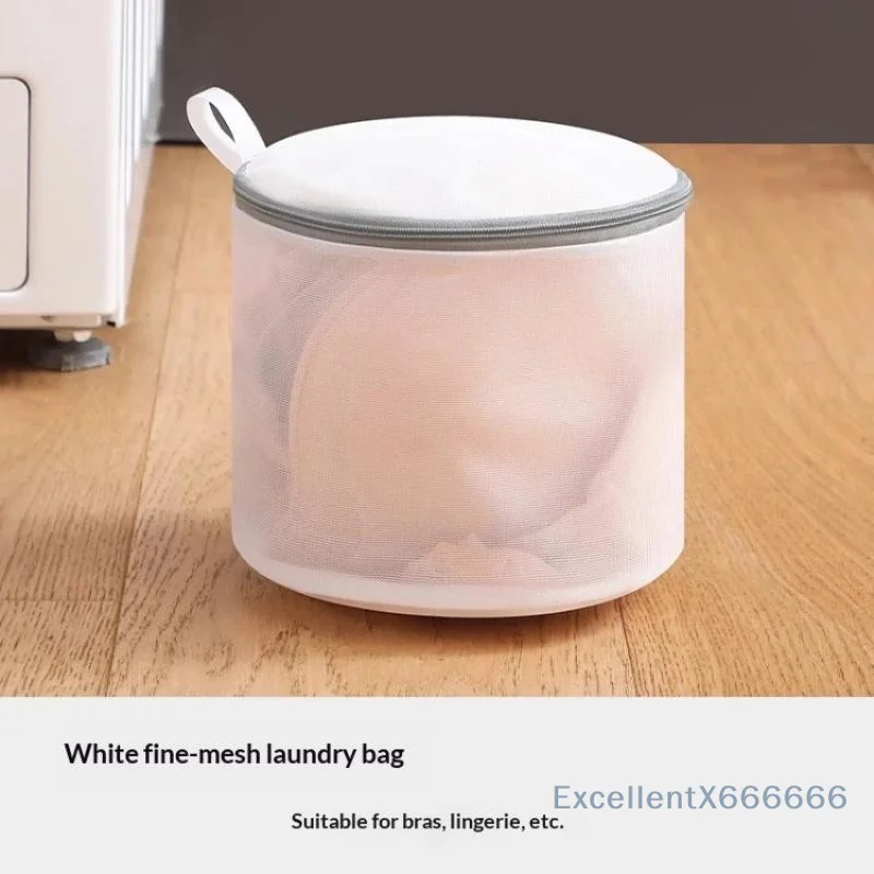 Zippered Laundry Bag Anti-Deformation Soft Bra Underwear Washing Protector for Home Daily Laundry Use