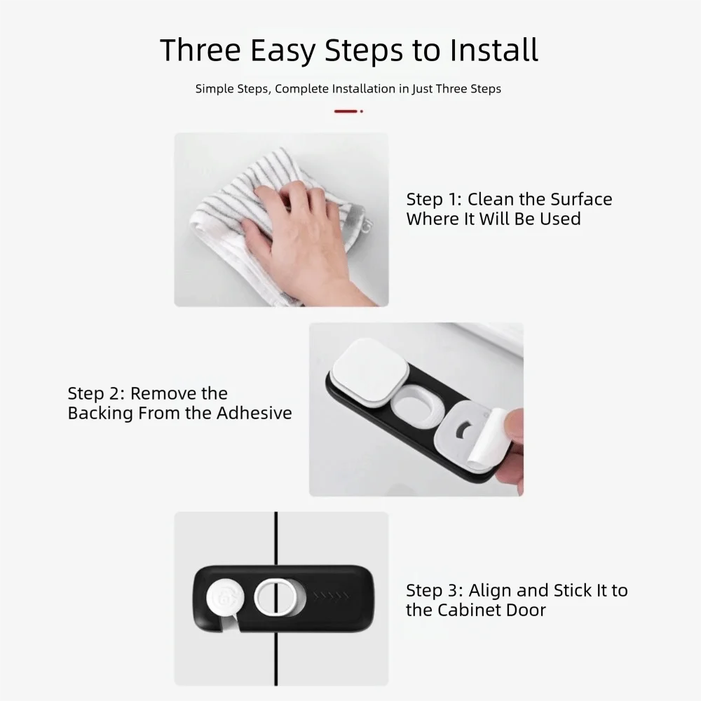 Anti-Pinch Protection Unisex Safety Lock Durable Multifunctional Door Lock Security Protection Childproof Safety Buckle Home Use