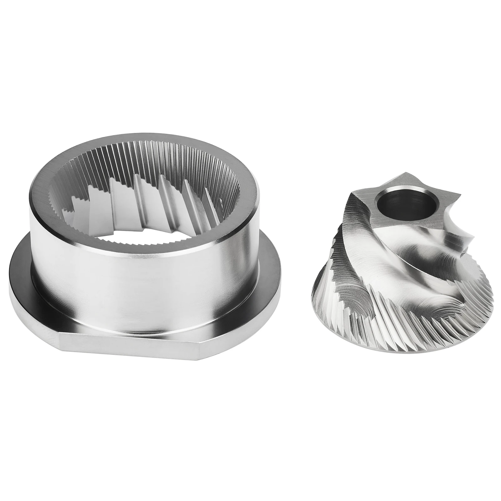 TASP Konisches Mahlwerk-Set aus Edelstahl, 48 mm, Kaffeemühle-Ersatzteile für Jura Saeco Magic Royal Strato Bosch Siemens