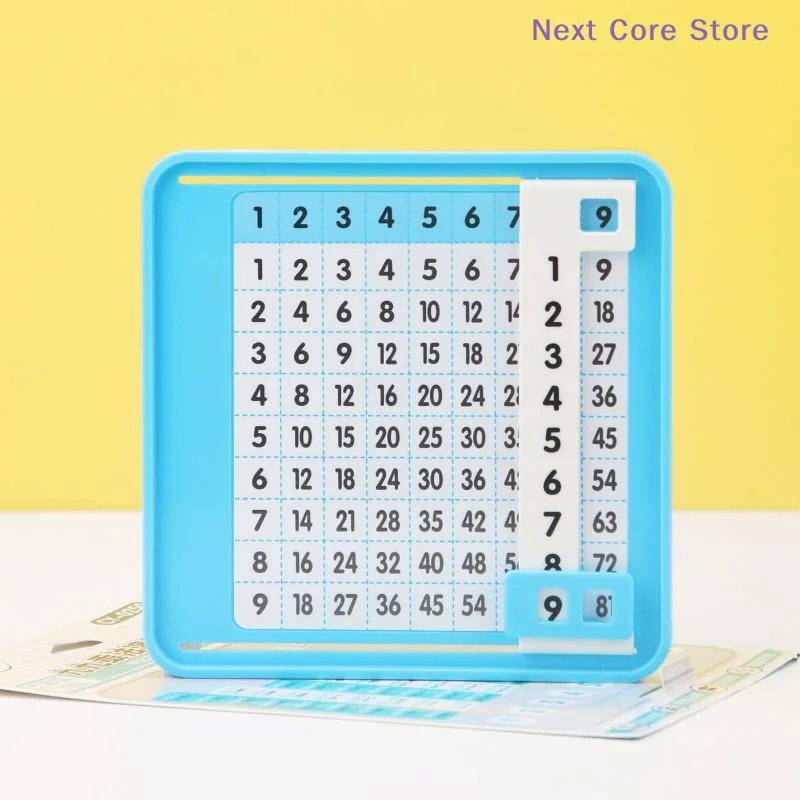 [NC]Multiplication Quick Search Card Math Enlightenment Multiplication Table Portable Cartoon Fun Quick Search Multiplication