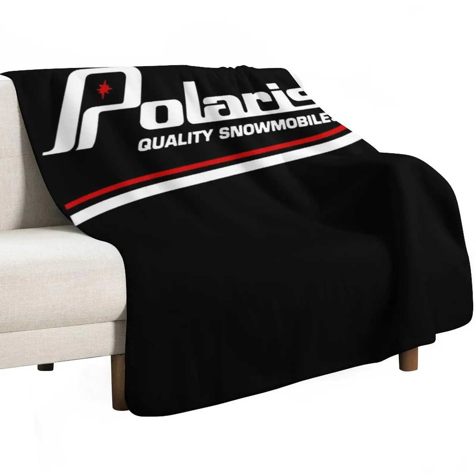 Vintage Polaris Snowmobiles Throw Blanket Flannel Soft Plaid Baby cosplay anime Cute Plaid Luxury Blankets