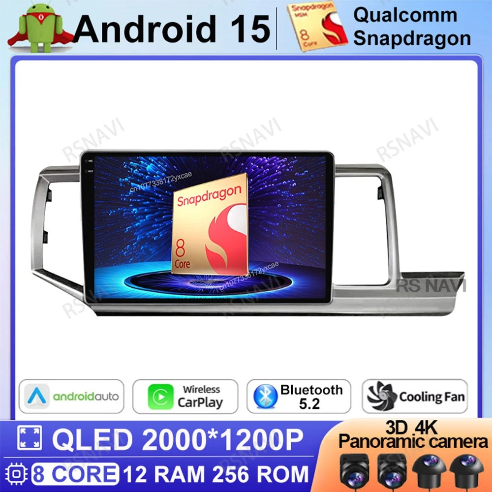 

Android 15 Car Radio For Honda Stepwgn 2.0 RK 2009-2013-2015 GPS Stereo DSP DVD 4G LTE Viedo Player BT Autoradio Qualcomm QLED