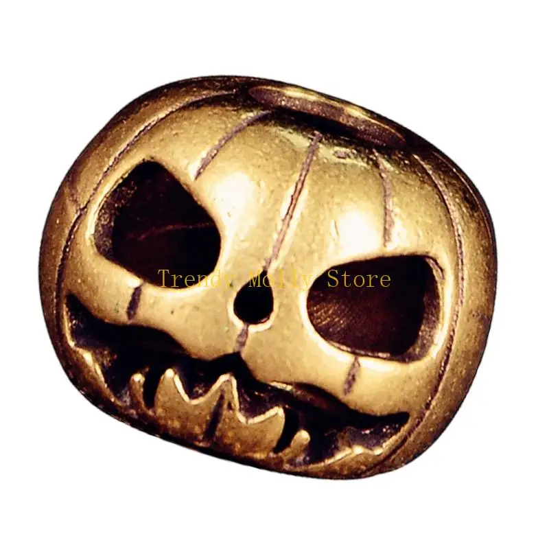 

N5KB Художественная подвеска в виде тыквы на Хэллоуин для поделок своими руками и аксессуары для паракорда, бусины из паракорда,