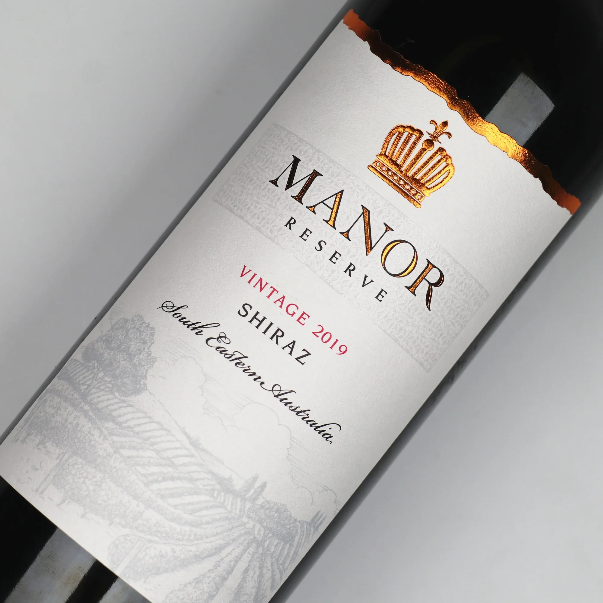 Custom Waterproof Glossy Laminated Wine Label｜UV Resistant Scratch-Off｜Custom Bottle Sticker｜Gold Foil Printing