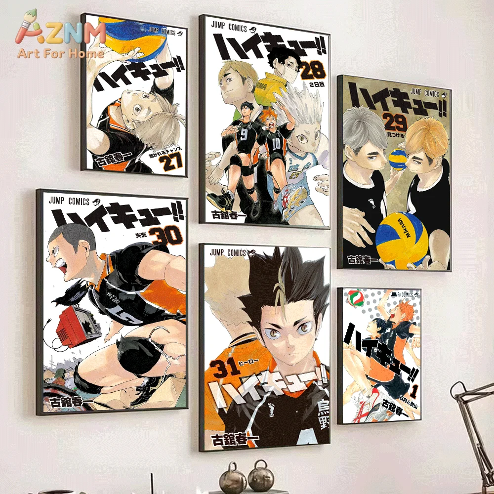 Obraz na płótnie Haikyuu Sugawara Koushi Manga Art Bez Ramki