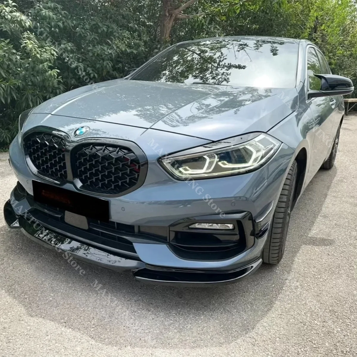 

MP Splitter For BMW F40 116i 116d 118d 120d 2019-2024 Front Bumper Spoiler Wind Knife Side Skirt Front Lip Wind Air Knife Canard