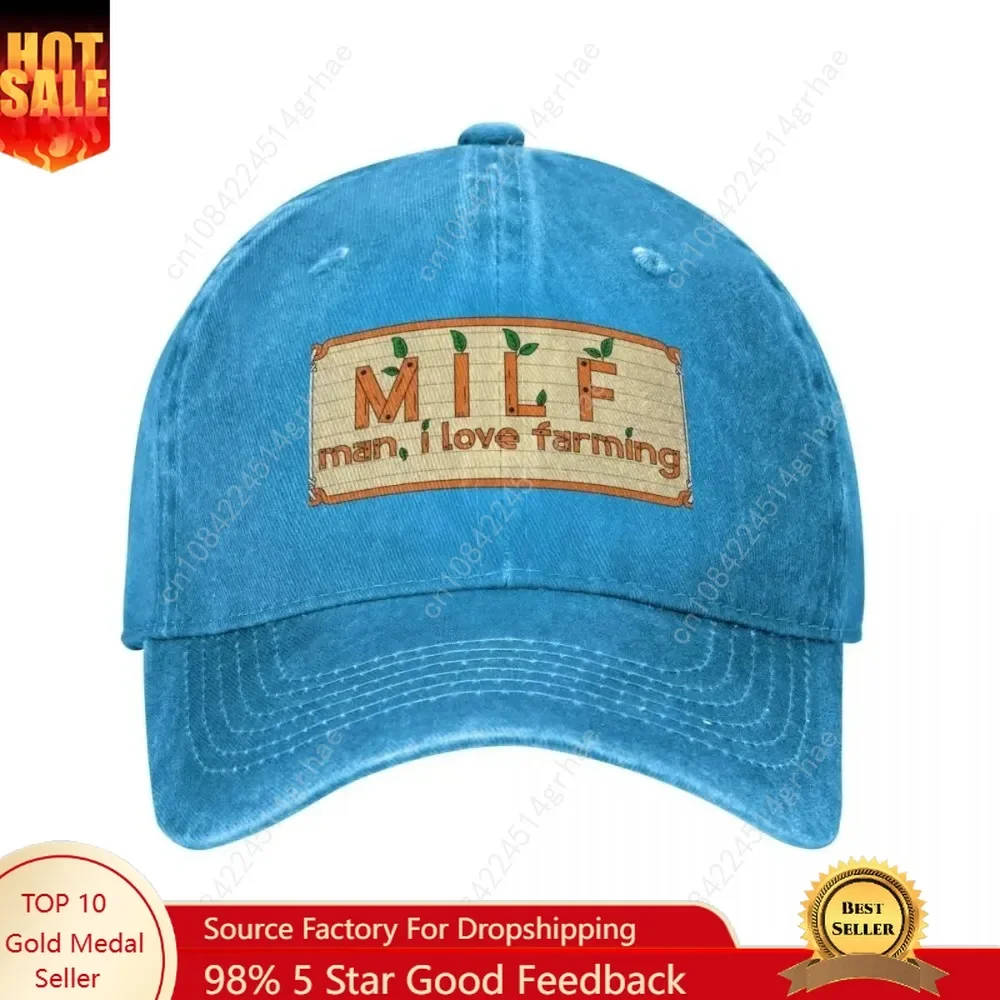 

2025 Summer Man I Love Farming Baseball Cap Hiking Hat Kids Hat Woman Hat Casual and Versatile Outdoor Sun Protection Fashion