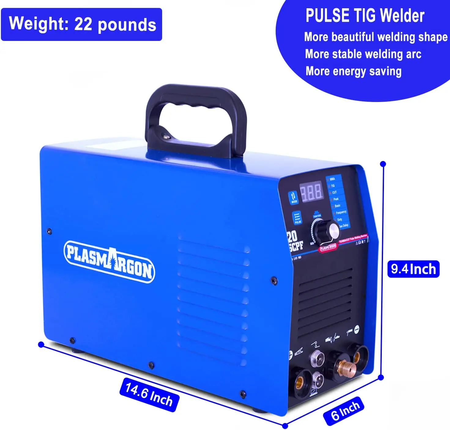 Plasma cutter 4 in 1 Welding Machine 520TSCPF DC Inverter Spot Welder TIG MMA IGBT Pulse CNC Metal Plasma Cutting Machine