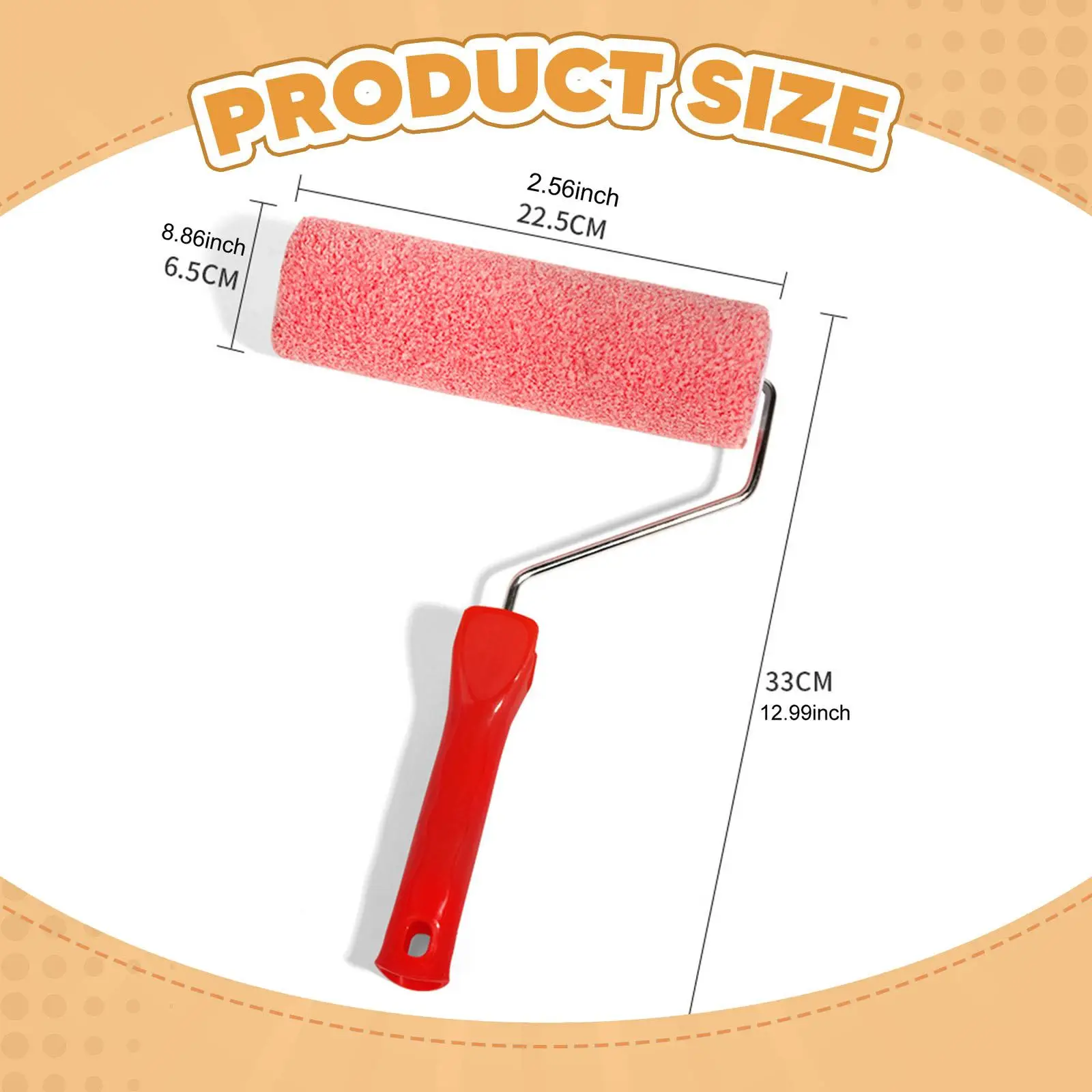 Artistic Texture Roller Paint Tool for Creating Eggshell Patterns Decorating Walls Painting House Accessories