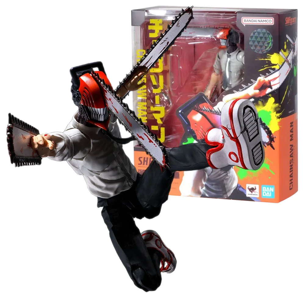 25 CM Anime Kettingzaag Man Kettingzaag Man Figuur Animatie Beweegbare Gewrichten Model Speelgoed Geschenken Collectie Decoratie Ornamenten PVC