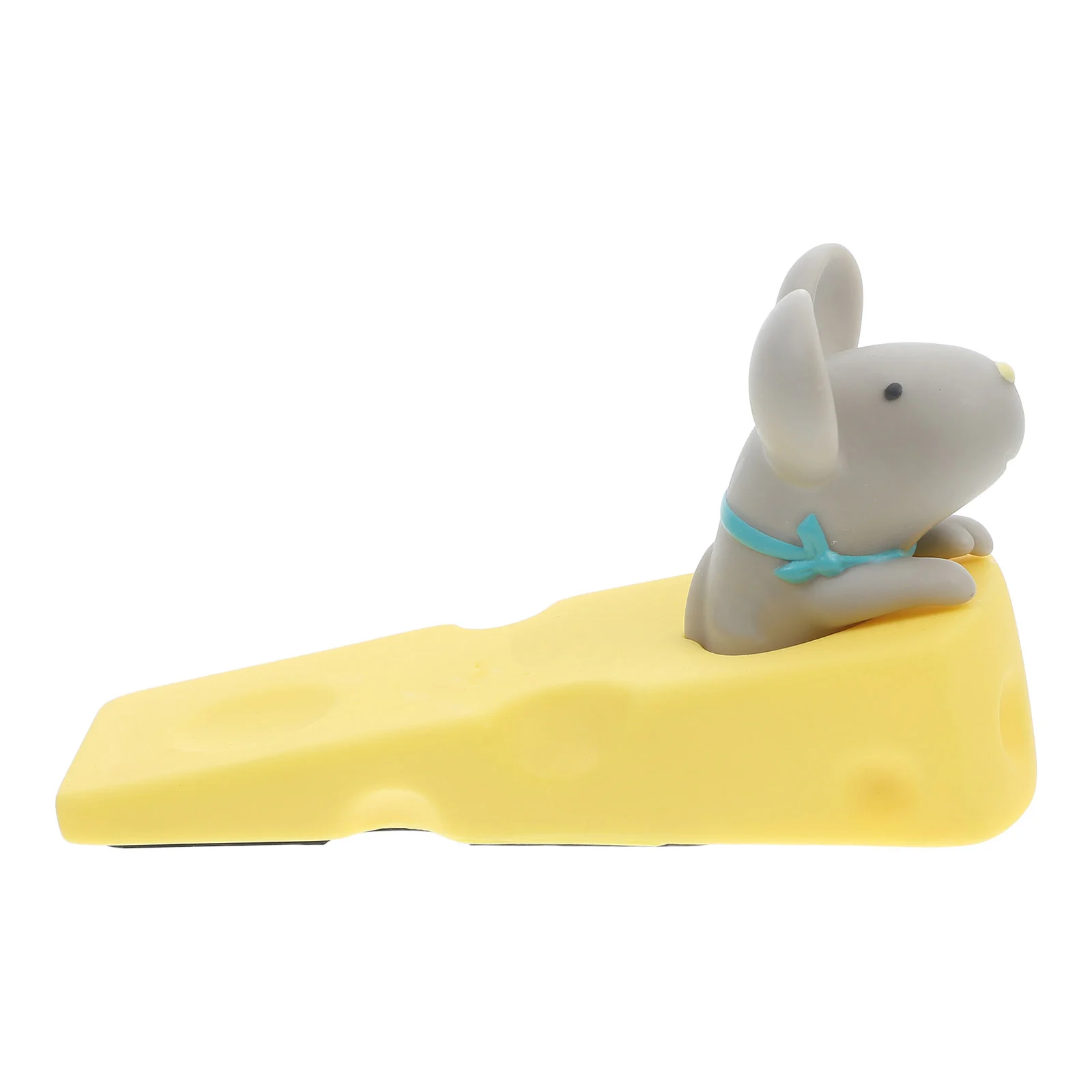 

Creative Cartoon Black Mouse Door Stopper Home Decoration White PVC Long Life Practical Unique Safety Door Stopper