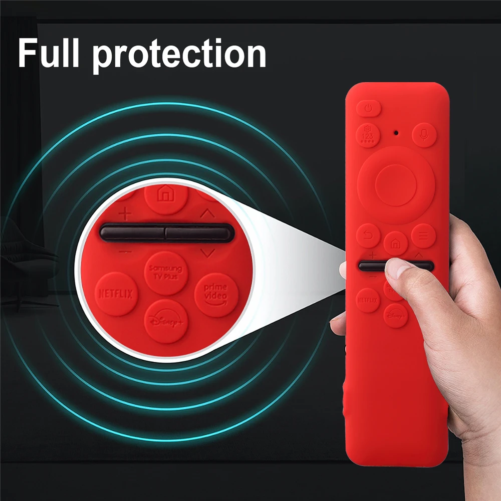 2023 New For Samsung Tv Remote Control Protective Sleeve For BN59-01432 Anti-Drop Silicone Cover Case Dustproof Waterproof