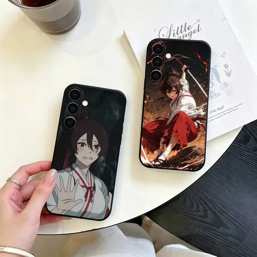 Sagiri Yamada Asaemon gift Phone Case For Samsung Galaxy A73,A72,A71,A70,A53,A52,A51,Soft Silicone Black Cover