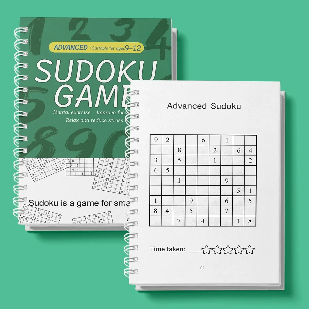 

English Sudoku Game Book: Easy to Hard Levels for Children's Brain Training and Logic Skills Development