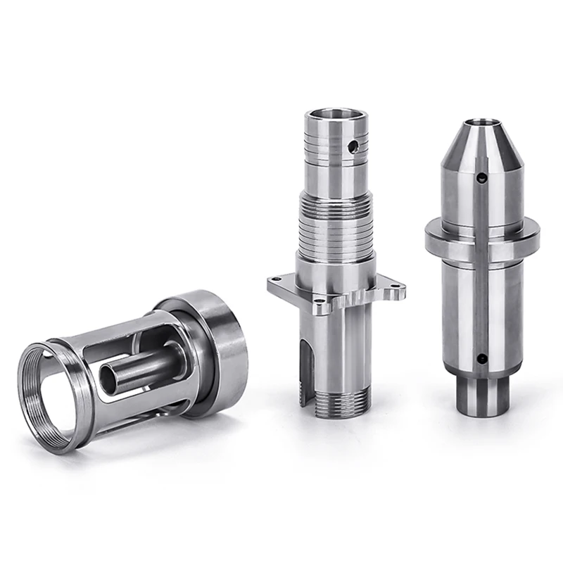 

5 Axis OEM Precision Aluminum Stainless Steel Brass Plastic Custom CNC Metal Milling Machining Parts Shaft Components