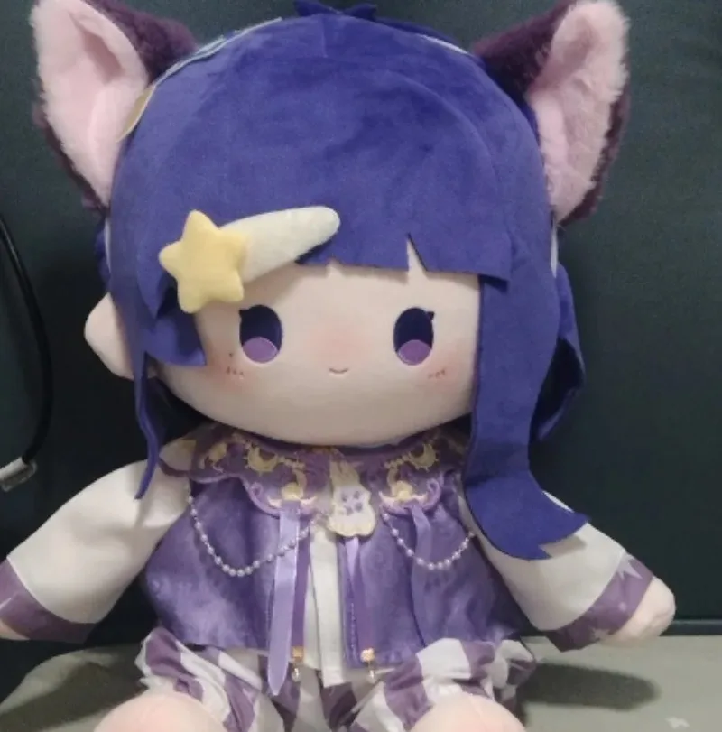

Genshin Impact Shikanoin Heizou 40CM Cotton Doll Girl Stuffed Toy Student Plush Doll Adorable Delicacy Furry Ears Christmas Gift