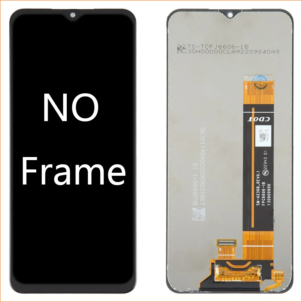 Dla Samsung Galaxy A23 5G wyświetlacz LCD SM-A236B/DS A236U A236B/DSN ekran dotykowy Digitizer a23 5g wymiana ekranu LCD