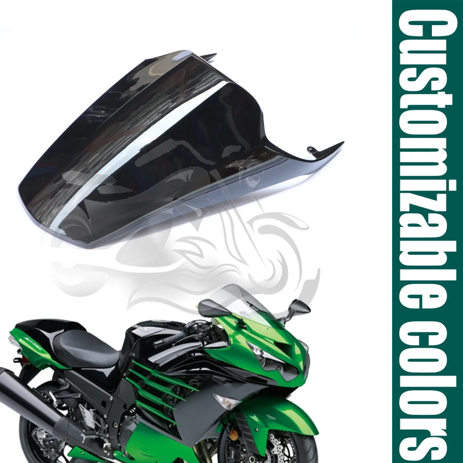 Fit For KAWASAKI ZX14R ZX-14R 2012 - 2020 Motorcycle Rear Fairing Seat Cover Cowl ZX 14R 2013 2014 2015 2016 2017 ZX 1400 NINJA