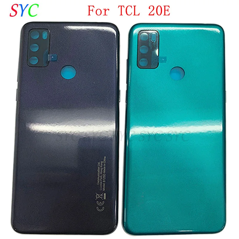 

Rear Door Battery Cover Housing Case For TCL 20E 6125D Back Cover with Logo Repair Parts