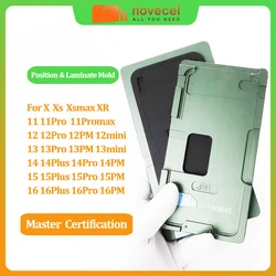 In cornice Stampo di Posizione Stampo di Laminazione per iPhone 16 Pro Max 15 13 12 Mini Schermo LCD Vetro OCA Posizione Strumenti di Riparazione Laminato