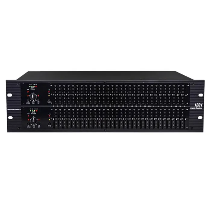 

Профессиональный графический эквалайзер для караоке, аудиооборудование, звуковая система Stage 1231, DJ-оборудование