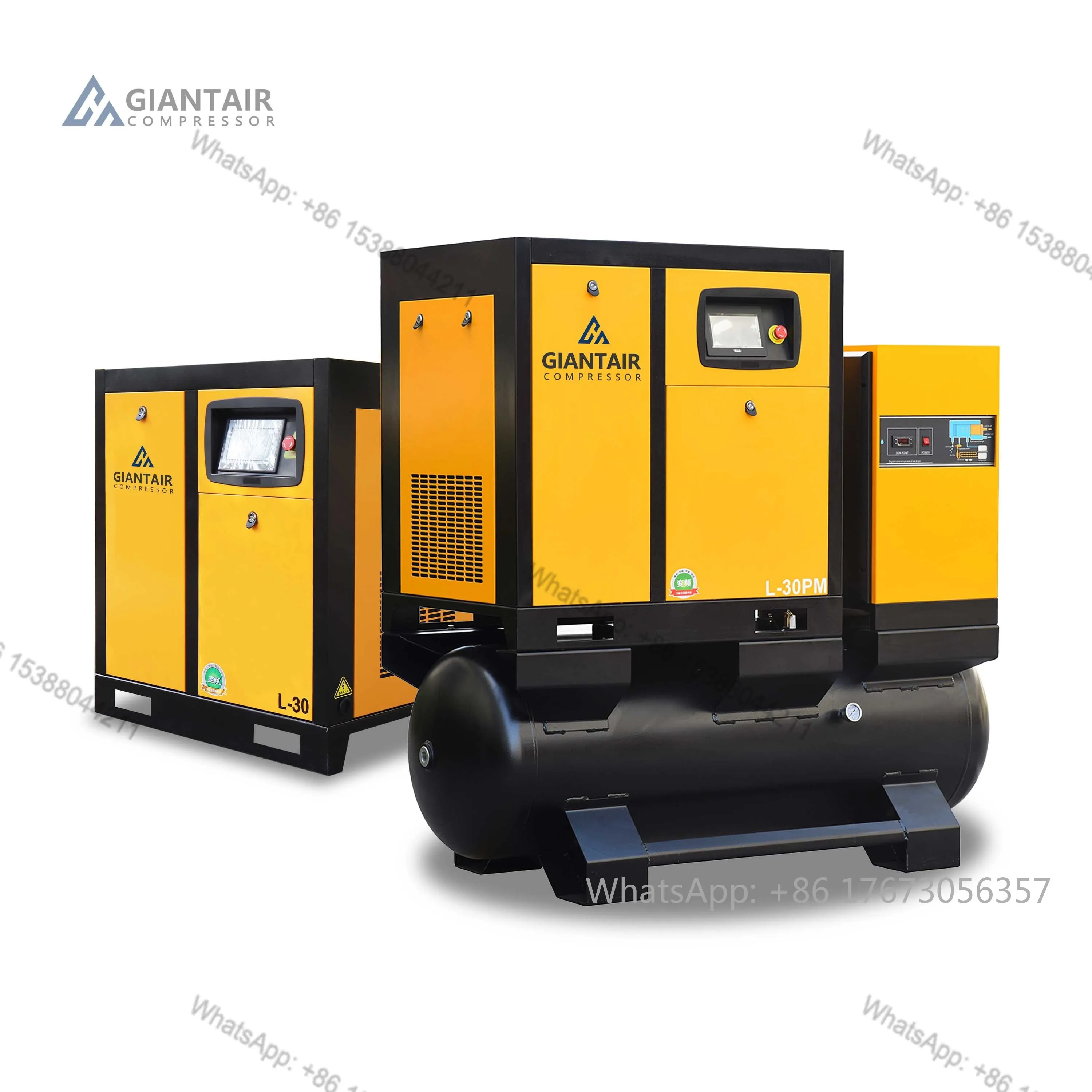 Compresor De Aire De tornillo De compresor De aire De CC De máquina De compresor Industrial De Motor IP54 De 185kw para Compresor De Aire industrial