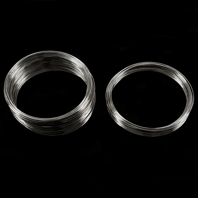 200 Schleifen Memory Perlen draht für Armband 50mm-55mm (2 Zoll-2 Zoll) Durchmesser