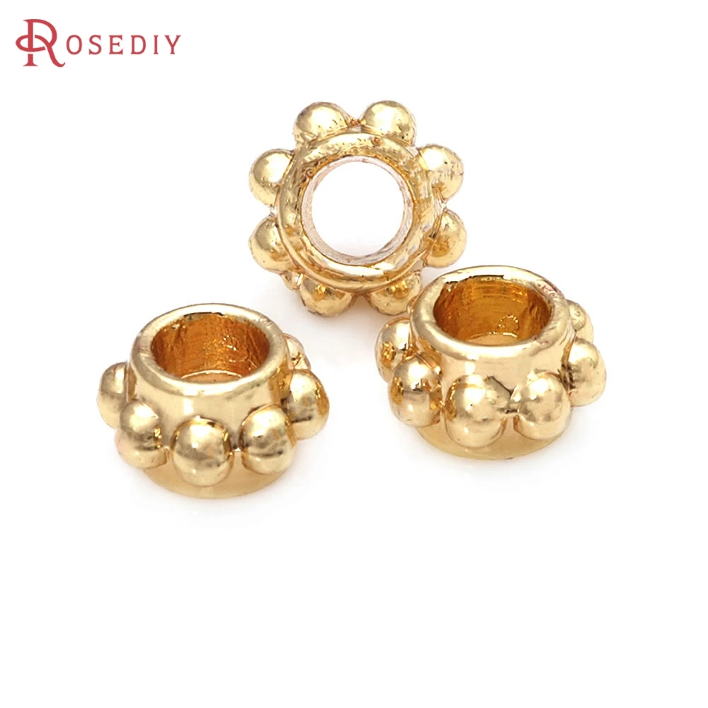 18K Gold Color Bras… - image