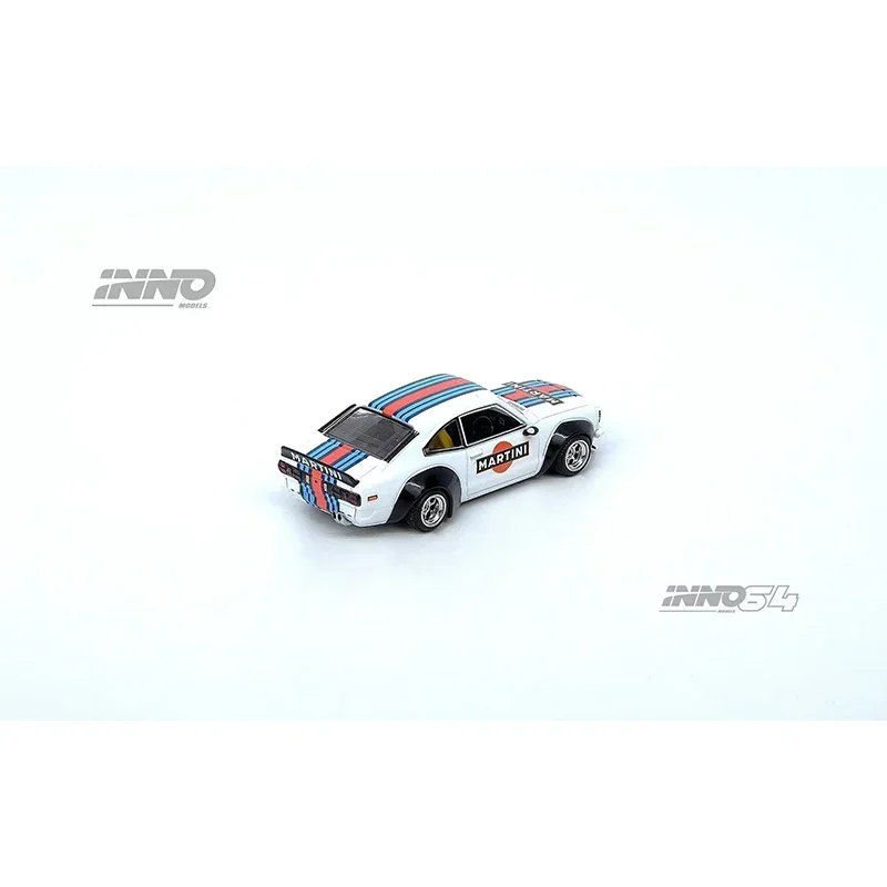 プレセール INNO 1:64 マツダサバンナ RX3 MTN レーシング ライバー ダイキャスト ジオラマ カー モデル コレクション おもちゃ