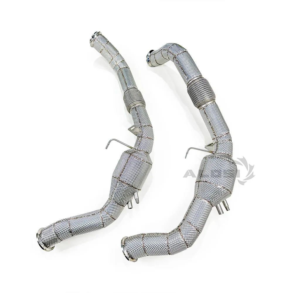 مناسبة لبورشه باناميرا 2.9T 976 2021-2023 مع الأنبوب الأمامي الحفاز غير المضيء