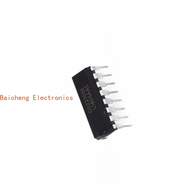 10PCS New CD22100E DIP-16 interface and audio processor 4 * 4 array 16 latch