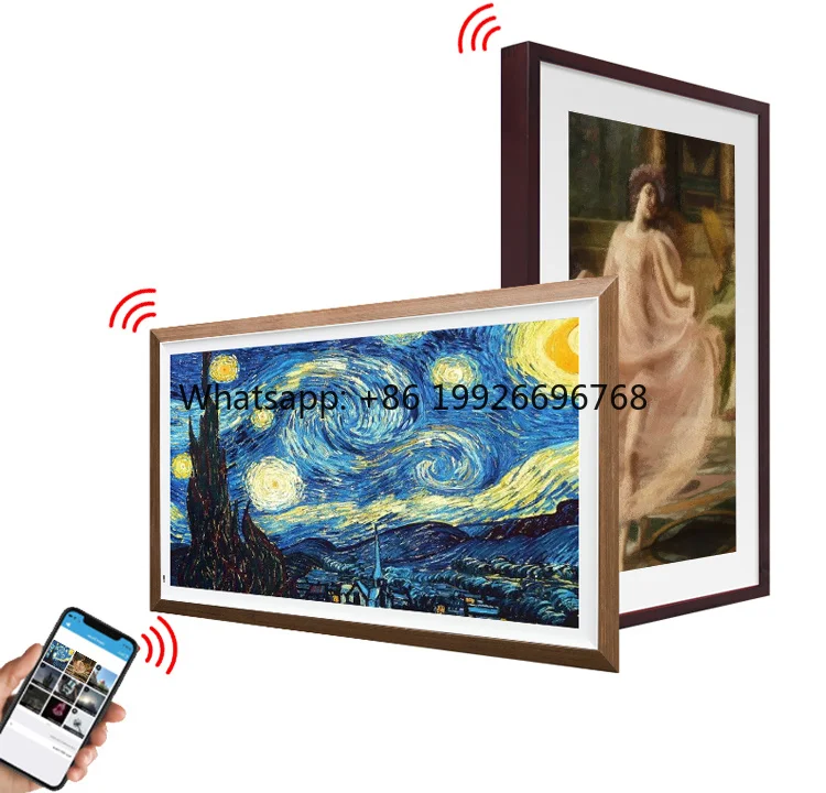 32 Inches  High Quality Digital Photo Frame Large Screen Private Gallery Android Wifi High Resolution