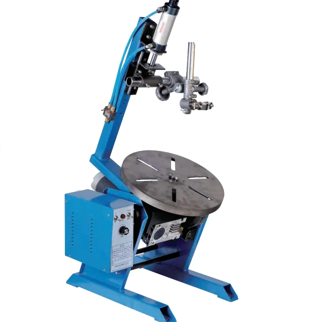 Applicable to 50kg Welding Positioner Pipe Workpiece Rotary Welding Machine Rotary Table Turn Table