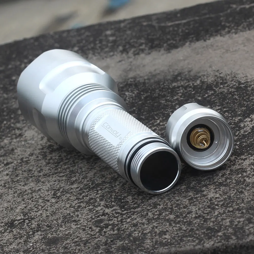 Convoy C8+ KW CSLNM1.TG LED Flashlight 4 Modes /12 Modes Torch powered by 18650 Lantern For Camping Light Outdoor Emergency