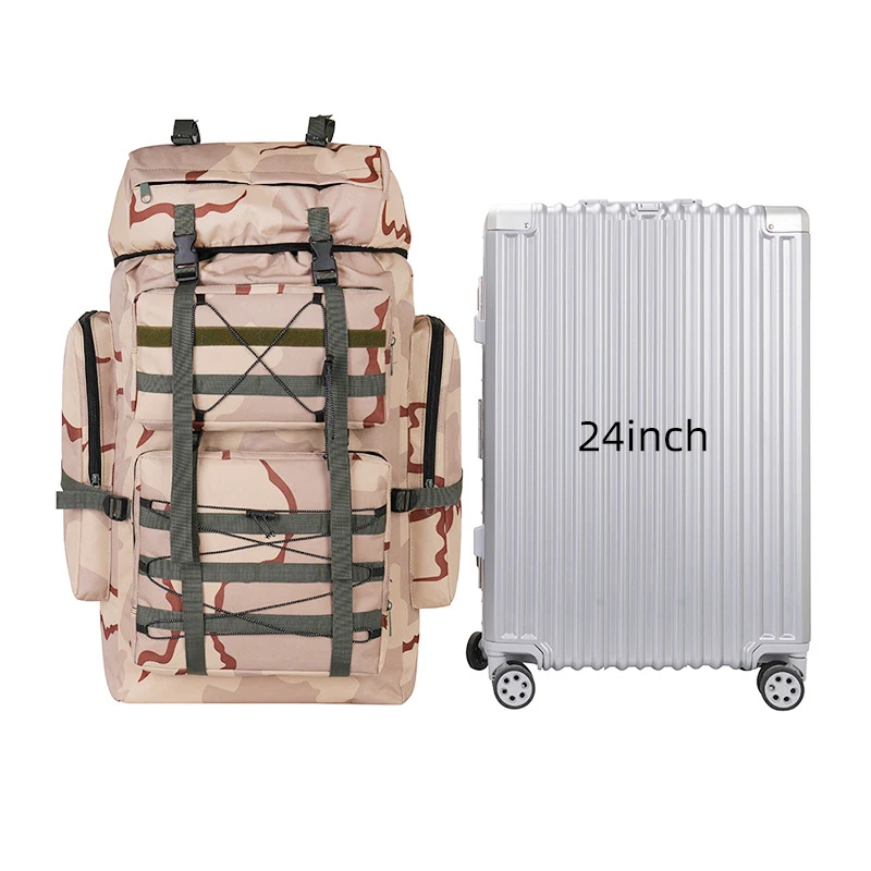 Mochila táctica gran capacidad para senderismo, montañismo y escalada - imagen 3