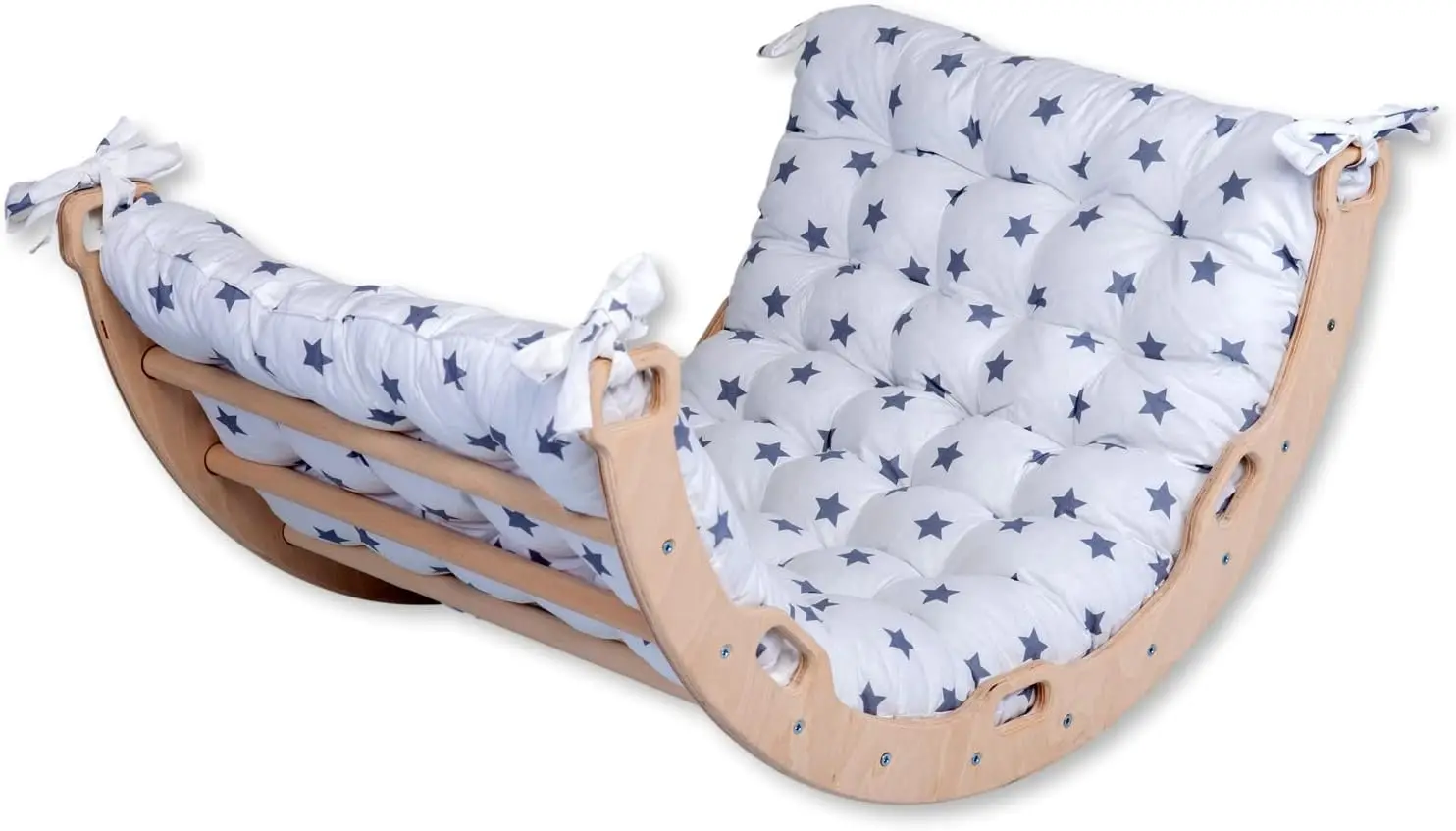 

Армия для скалолазания | Деревянный рокер Монтессори для скалолазания | Маленькая арка со звездной подушкой | Деревянная арка для восхождения с подушкой