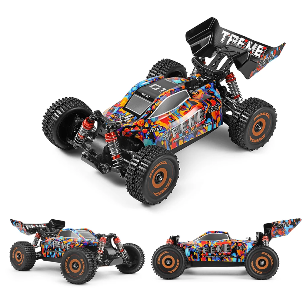 WLtoys 184016 75KM/H RC Car 2.4G Brushless Motor Electric High Speed Vehicle 4WD Off-Road Remote Control Racing